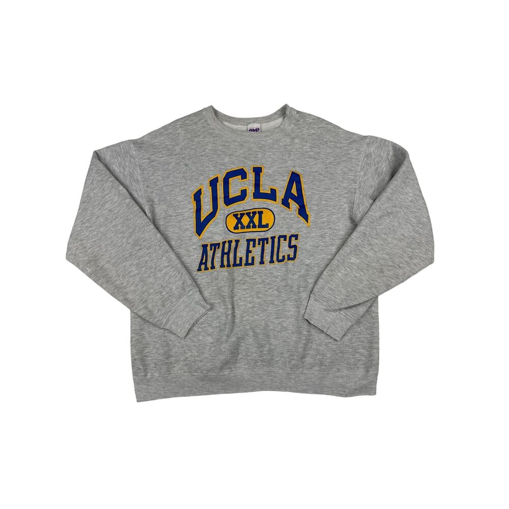MVP - UCLA Crew Neck XXL Athletics Sweatshirt in Gray